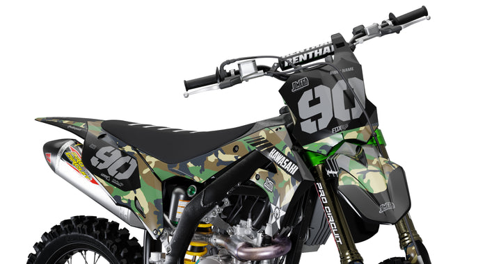 Kawasaki Camo Sticker Kit