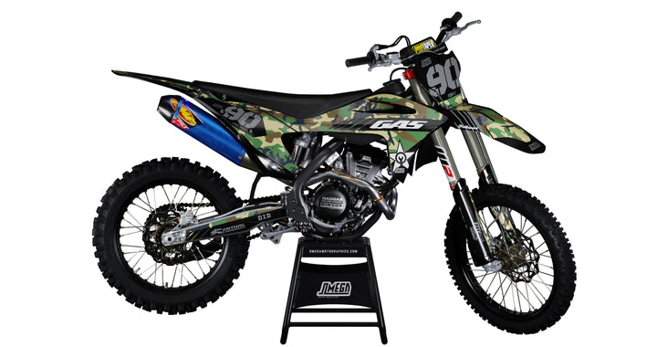 GasGas Camo Graphics Kit
