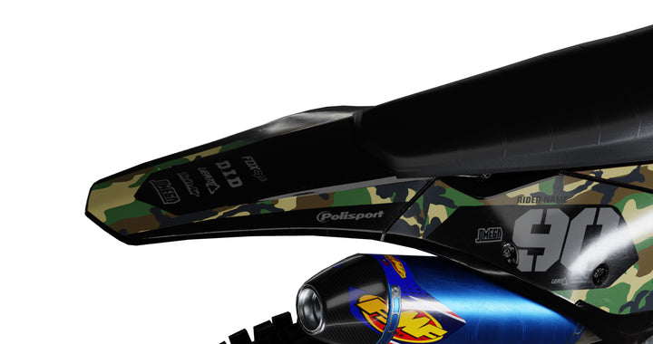 GasGas Camo Decals Design