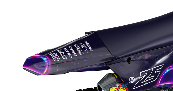 Space themed Yahama stickers