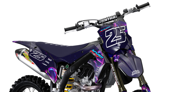 Kawasaki Space Bubbles Sticker Kit