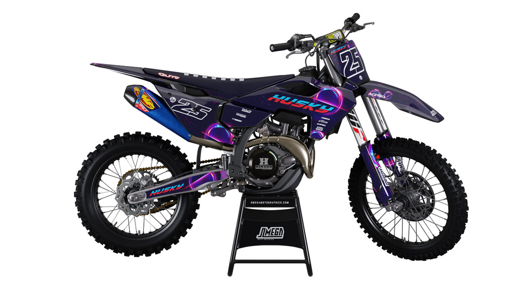 Husqvarna Space Bubbles Graphics Kit