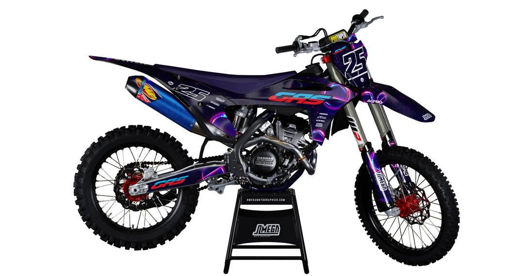 GasGas Space Bubbles Graphics Kit