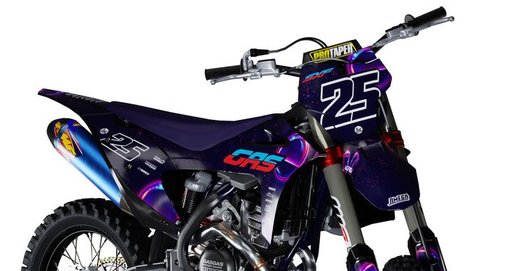 GasGas Space Bubbles Sticker Kit