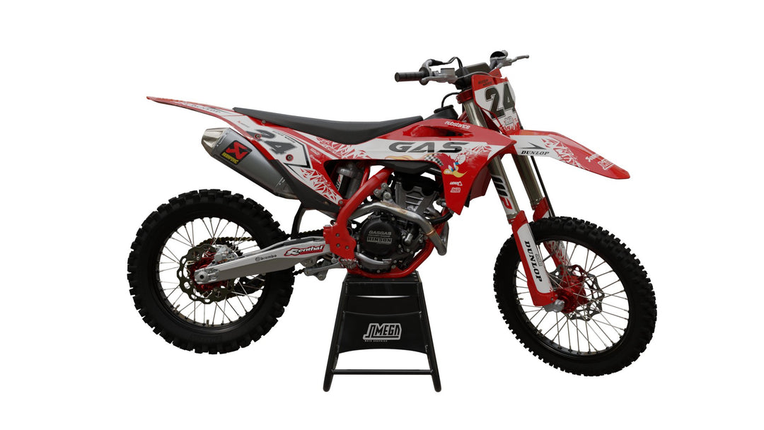 gasgas ec mc red woody graphics kit