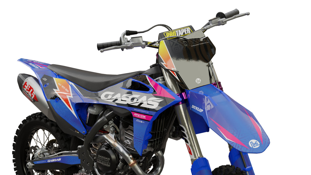 Gas Blue Concept Graphics Kit