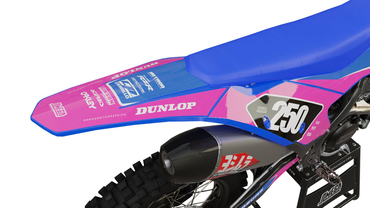 Gas Pink Retro Graphics Kit
