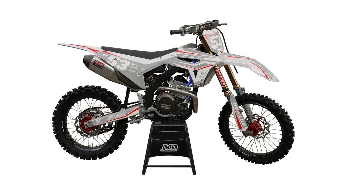 honda cr crf grey touch graphics kit