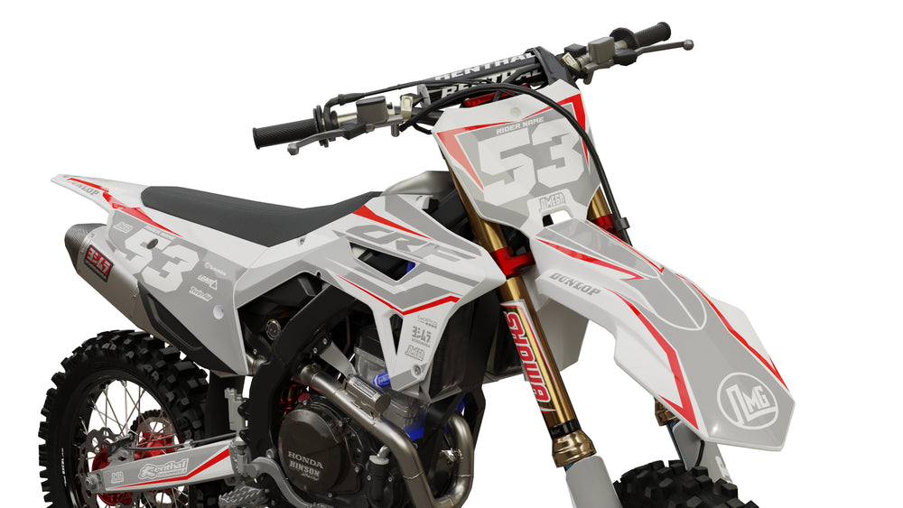 honda cr crf grey touch graphics kit