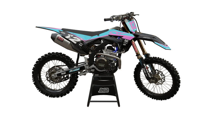 Honda Blue Love Graphics Kit