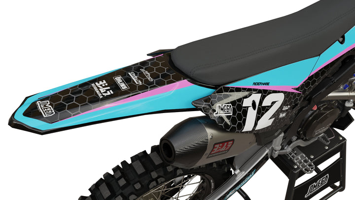 Honda Blue Love Graphics Kit