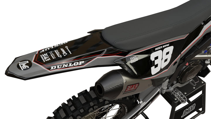 Honda Black Factory Graphics Kit