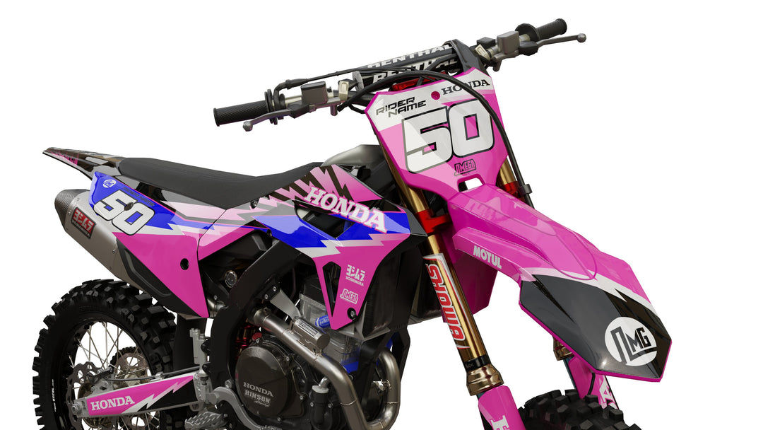 Honda Pink Concept Graphics Kit