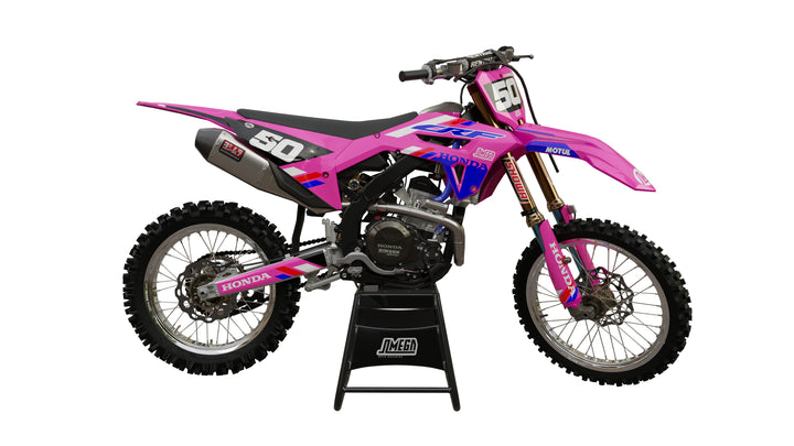 Honda Pink Factory Graphics Kit
