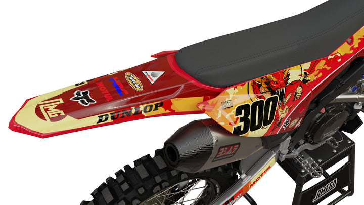 Honda Red Dragon Graphics Kit