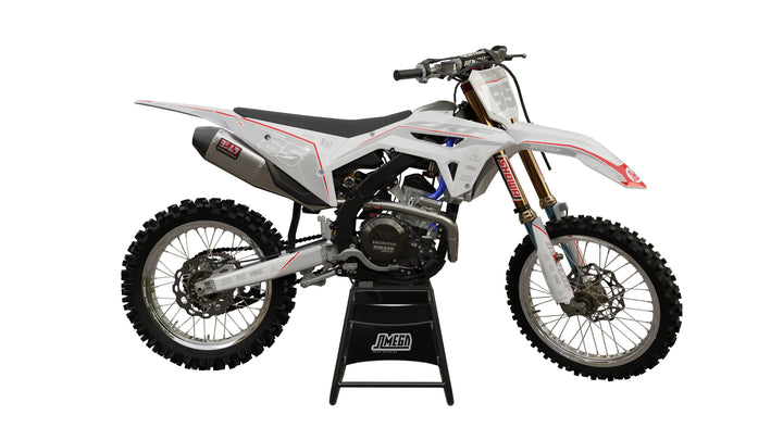 Honda White Factory Graphics Kit
