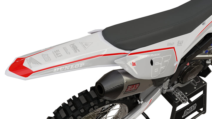 Honda White Factory Graphics Kit