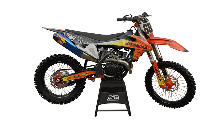 ktm fire side graphics kit