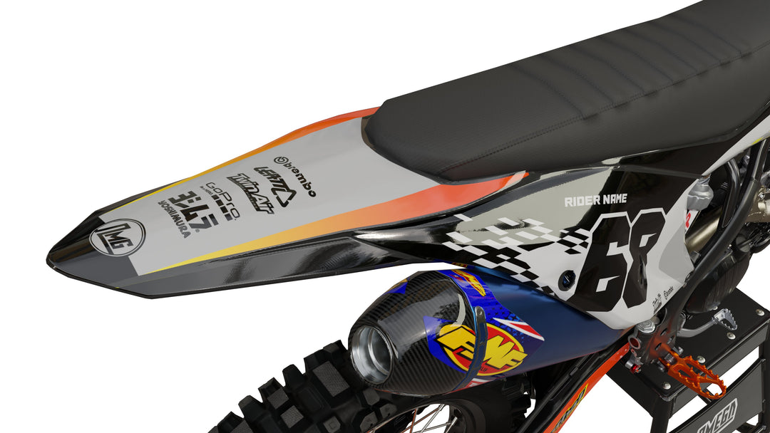 ktm fire side graphics kit