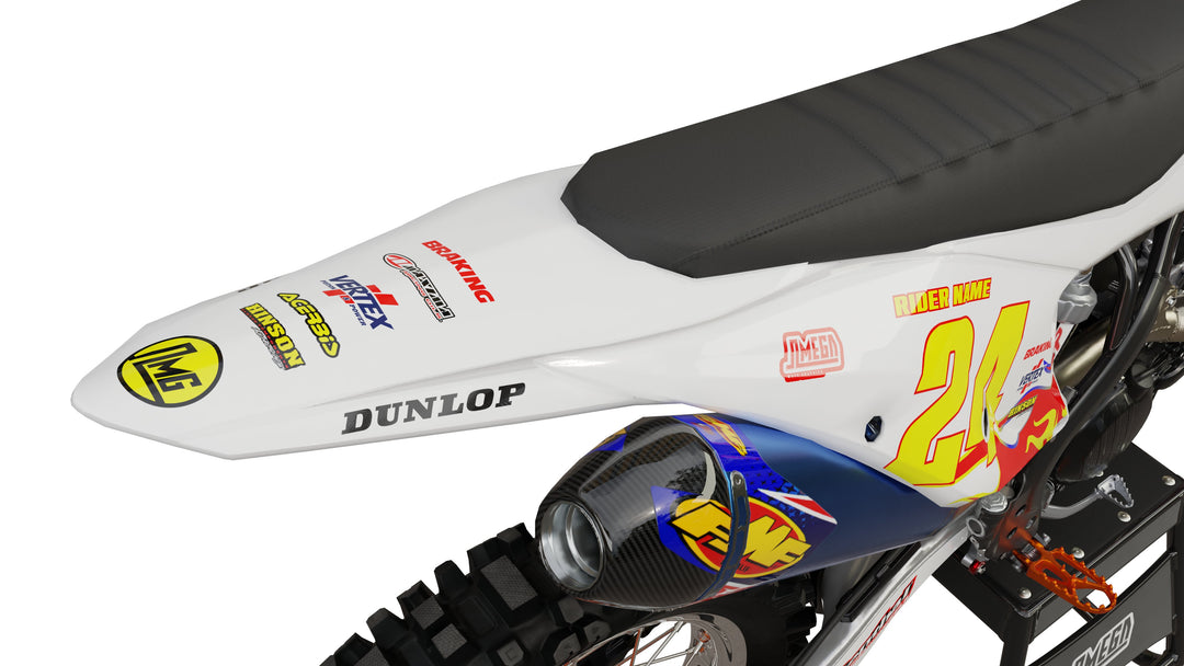 ktm sxf exc flames on graphics kit