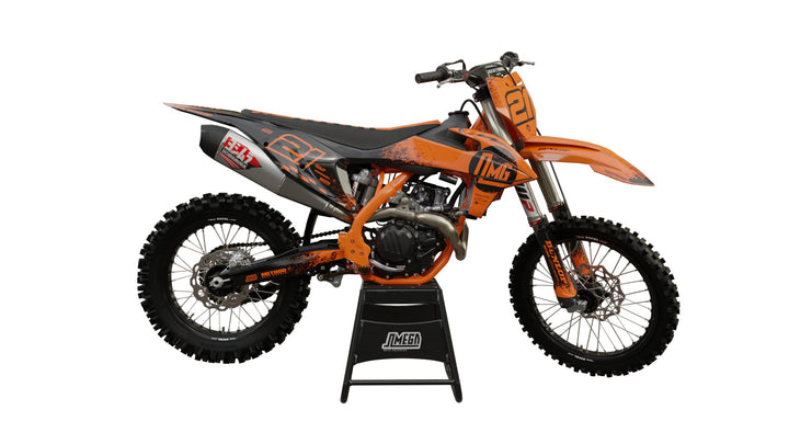 ktm sxf exc faded graphics kit