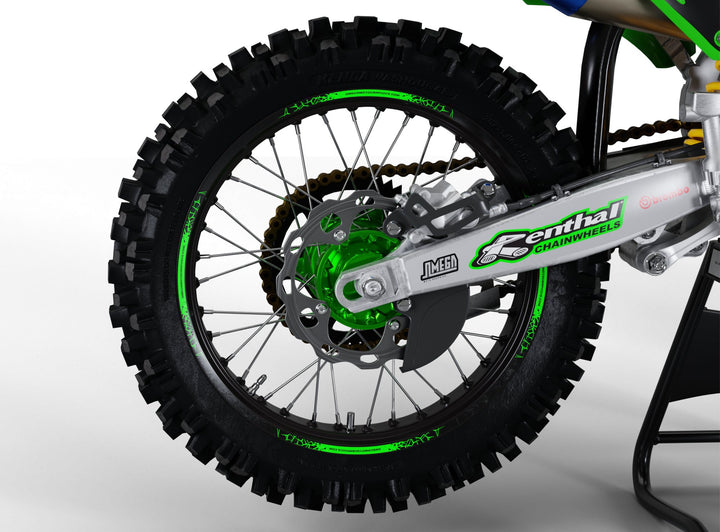 Green Rim Stickers - Design 3