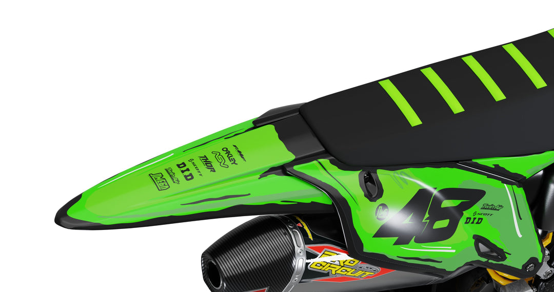 Green Manga Graphics kit