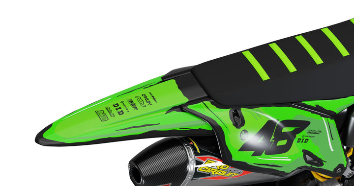 Green Manga Graphics kit