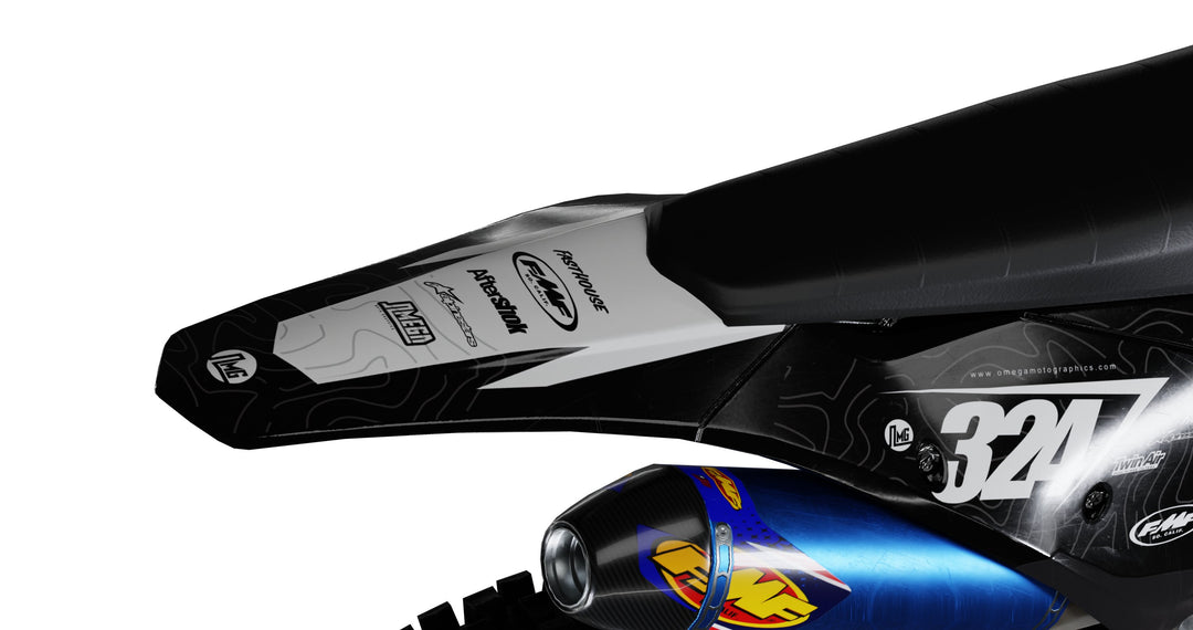 Gas Black Expansion Graphics Kit