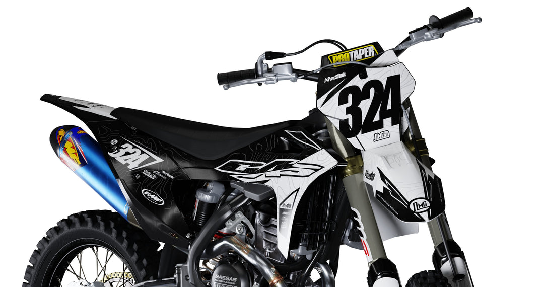 Gas Black Expansion Graphics Kit