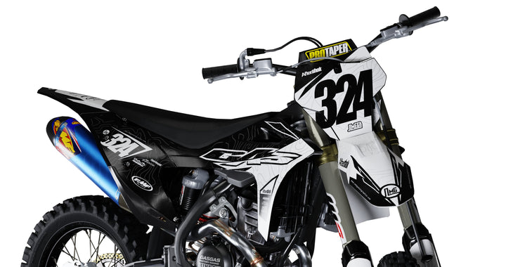 Gas Black Expansion Graphics Kit