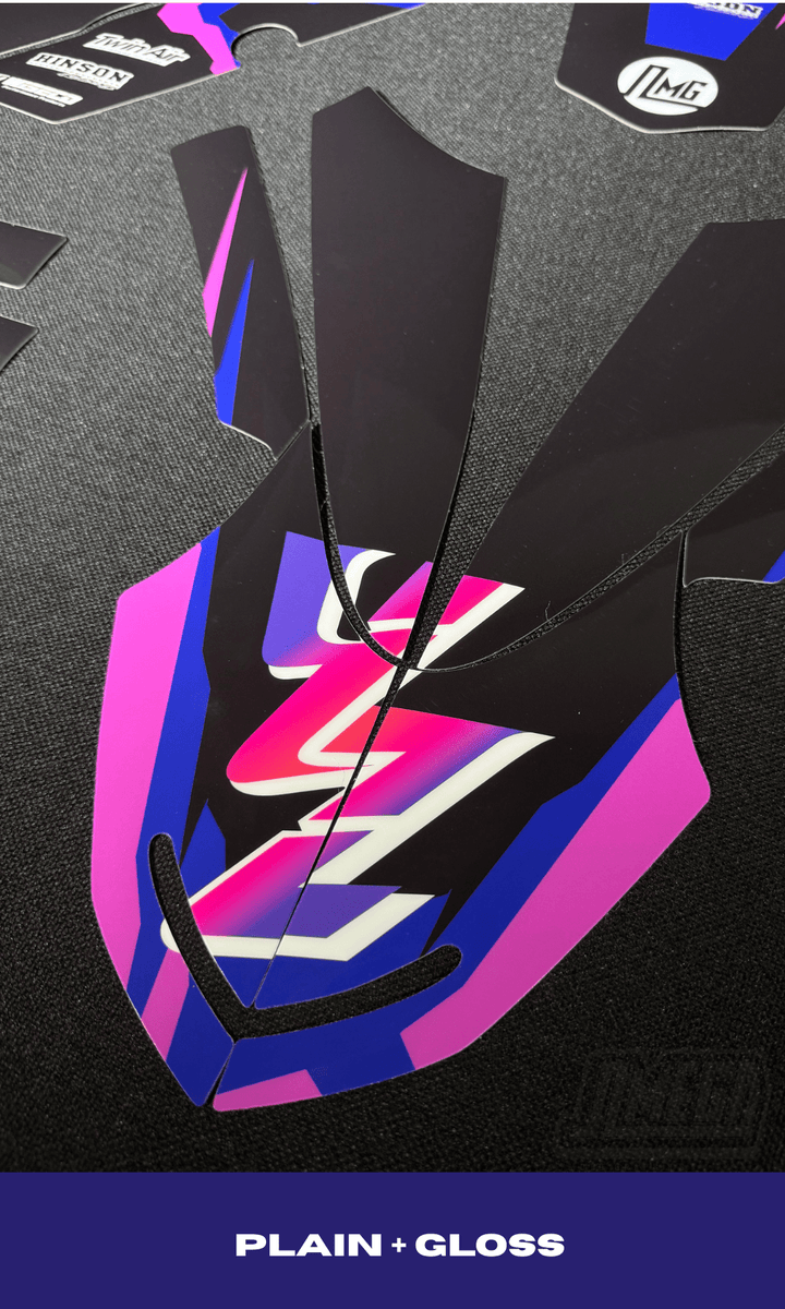 Yamaha Black 50th Graphics Kit