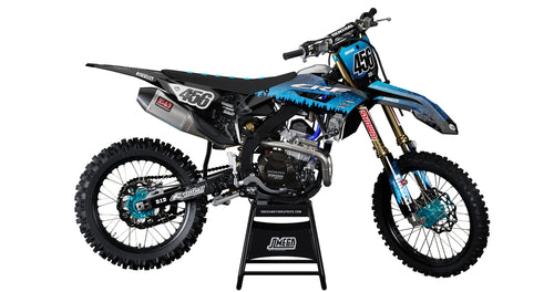 Blue Death Star Graphics Kit