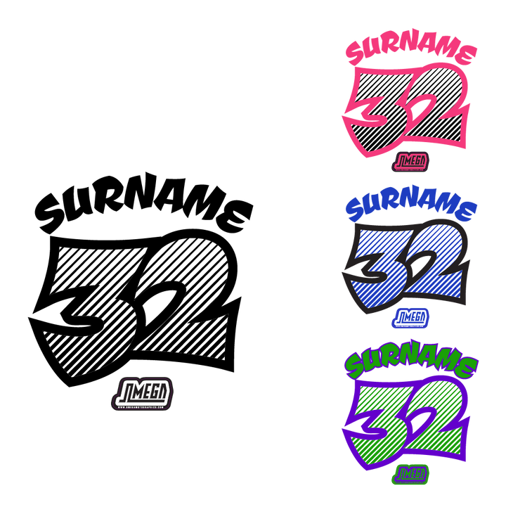 SKETCH Iron-On Jersey Print