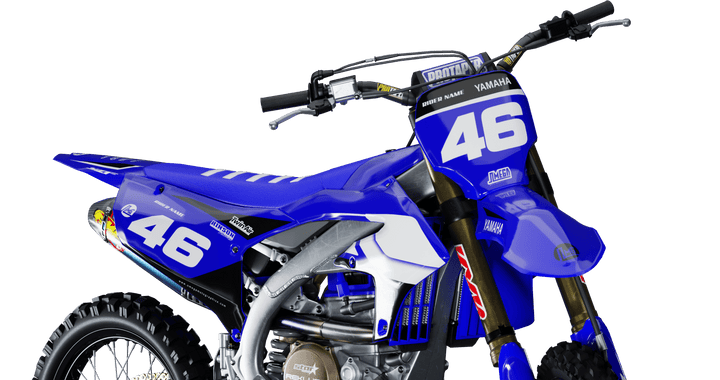 70th Anniversary Blue Graphics kit