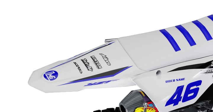 70th Anniversary White Graphics kit