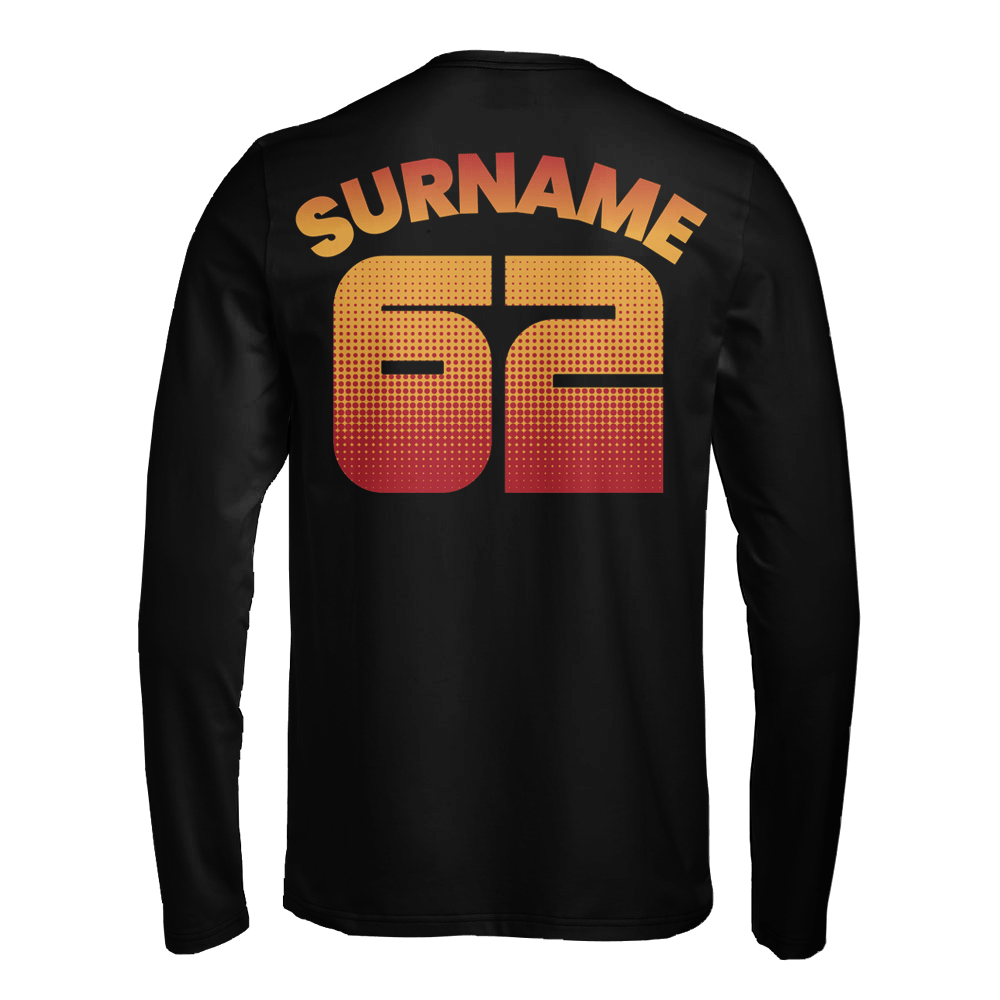 80s Iron-On Jersey Print