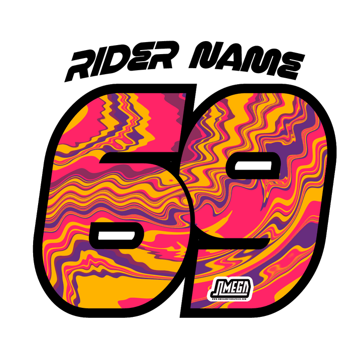 Acid Iron-On Jersey Print