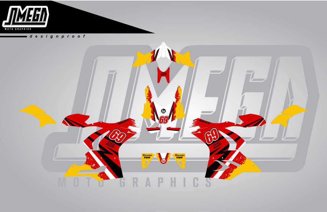 Apex Road Bike Graphics Kit | Motorcycle Stickers – Omega Moto Graphics