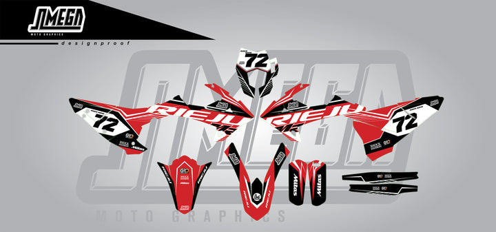 Factory Rieju 2023 Graphics wrap