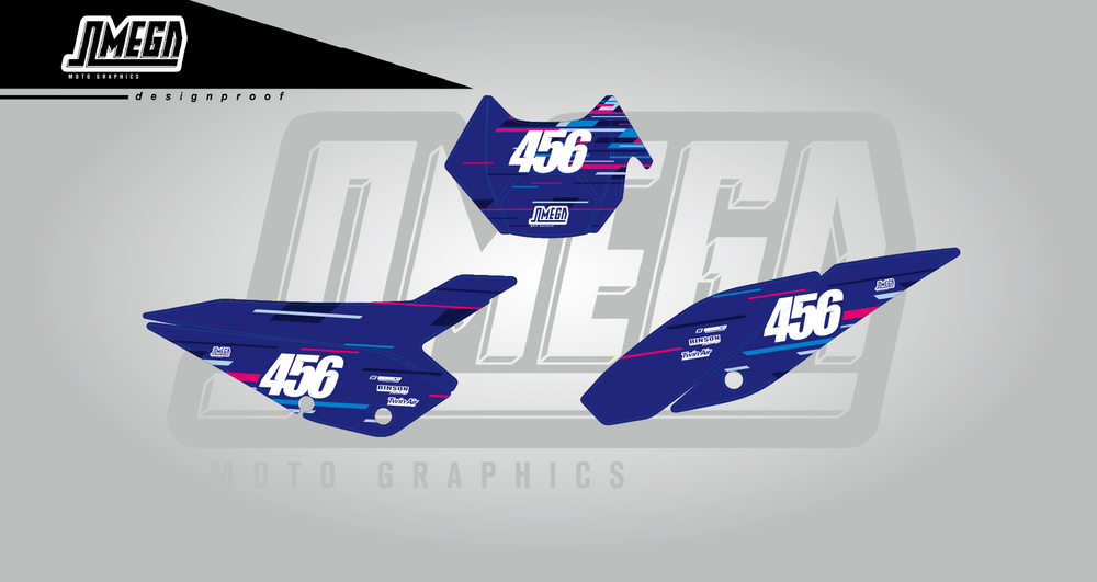 beta xtrainer rr enduro multicolour number plates