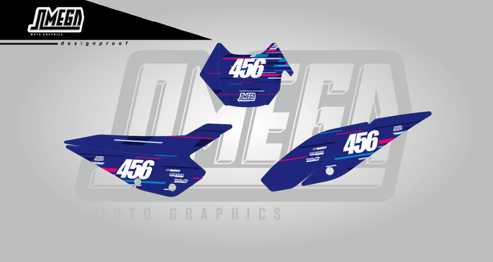 beta xtrainer rr enduro multicolour number plates