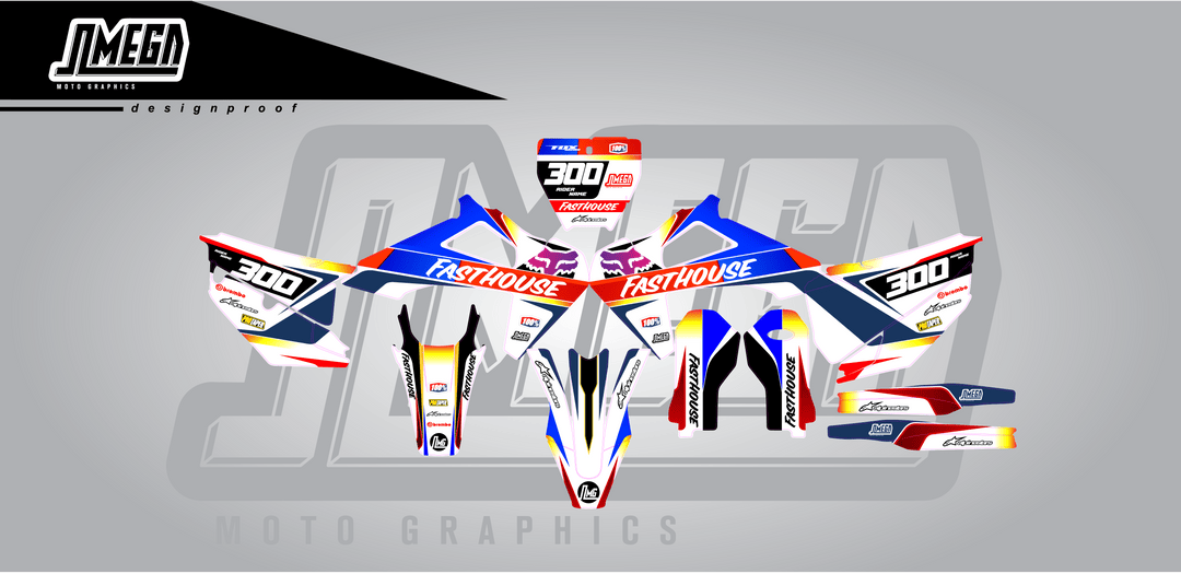 husqvarna tc fc te fe tx fx fasthouse graphics kit