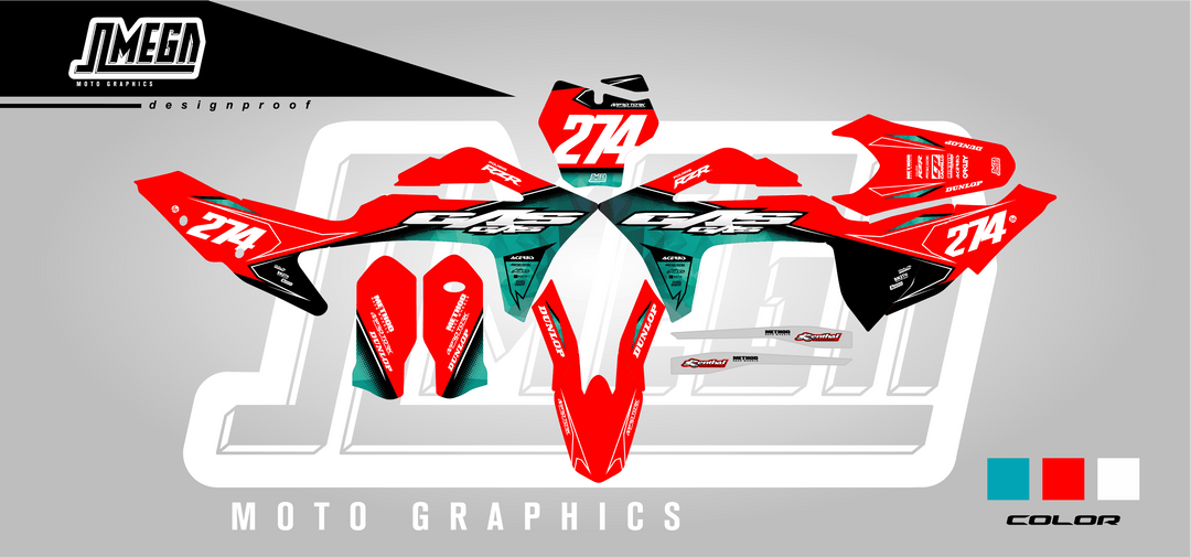 gasgas ec mc nah yeah graphics kit