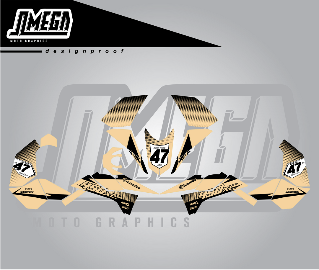Desert Quad Graphics Kit | ATV Graphics Kit – Omega Moto Graphics