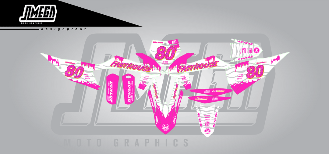 ktm sxf exc donuts graphics kit