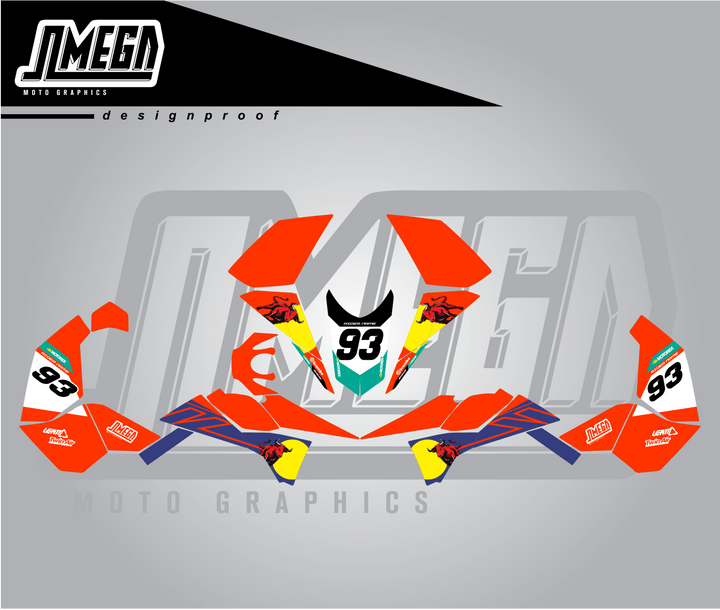 Go Bull Quad Graphics Kit