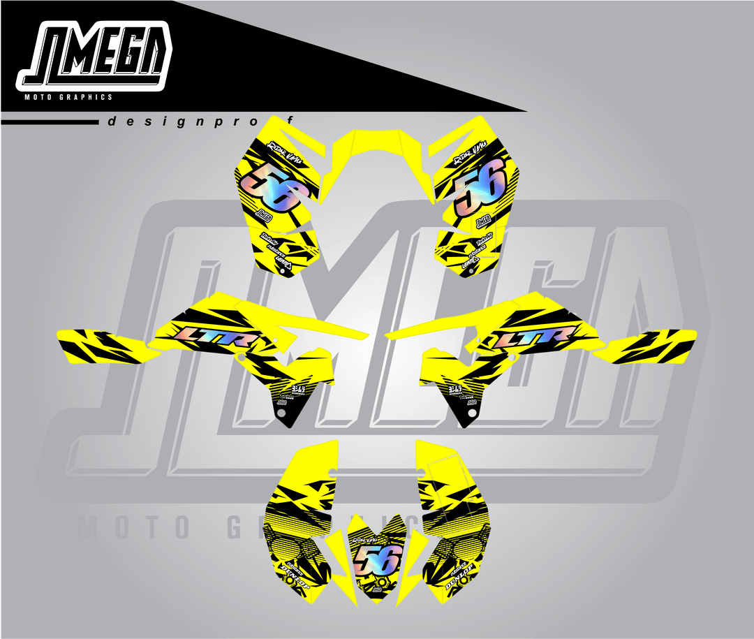 Holo Textures Quad Graphics Kit