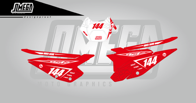 beta xtrainer rr enduro red flow number plates