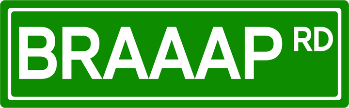 Braaap Rd - Street Sign
